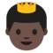 Prince - Black emoji on Google